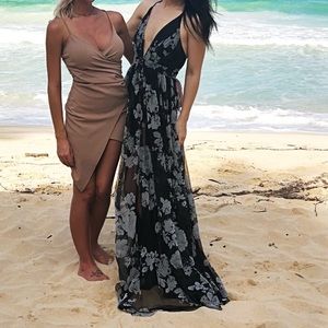 Formal Floral Maxi Low Cut